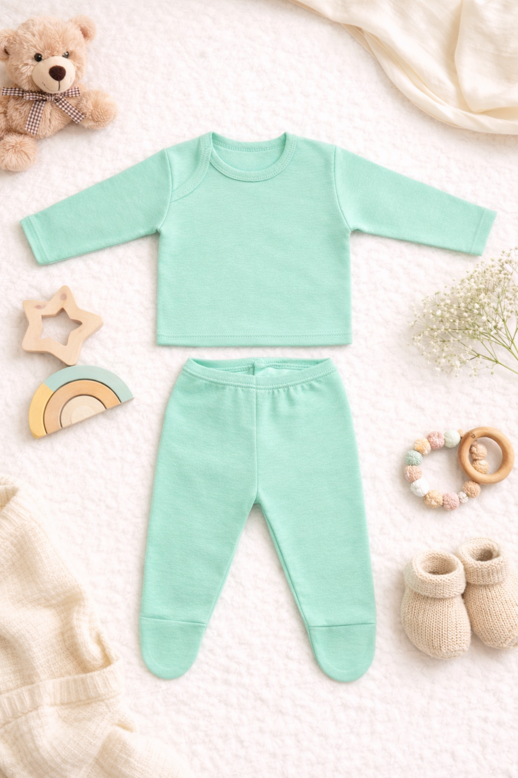 Pantys + Camisetas (verde )