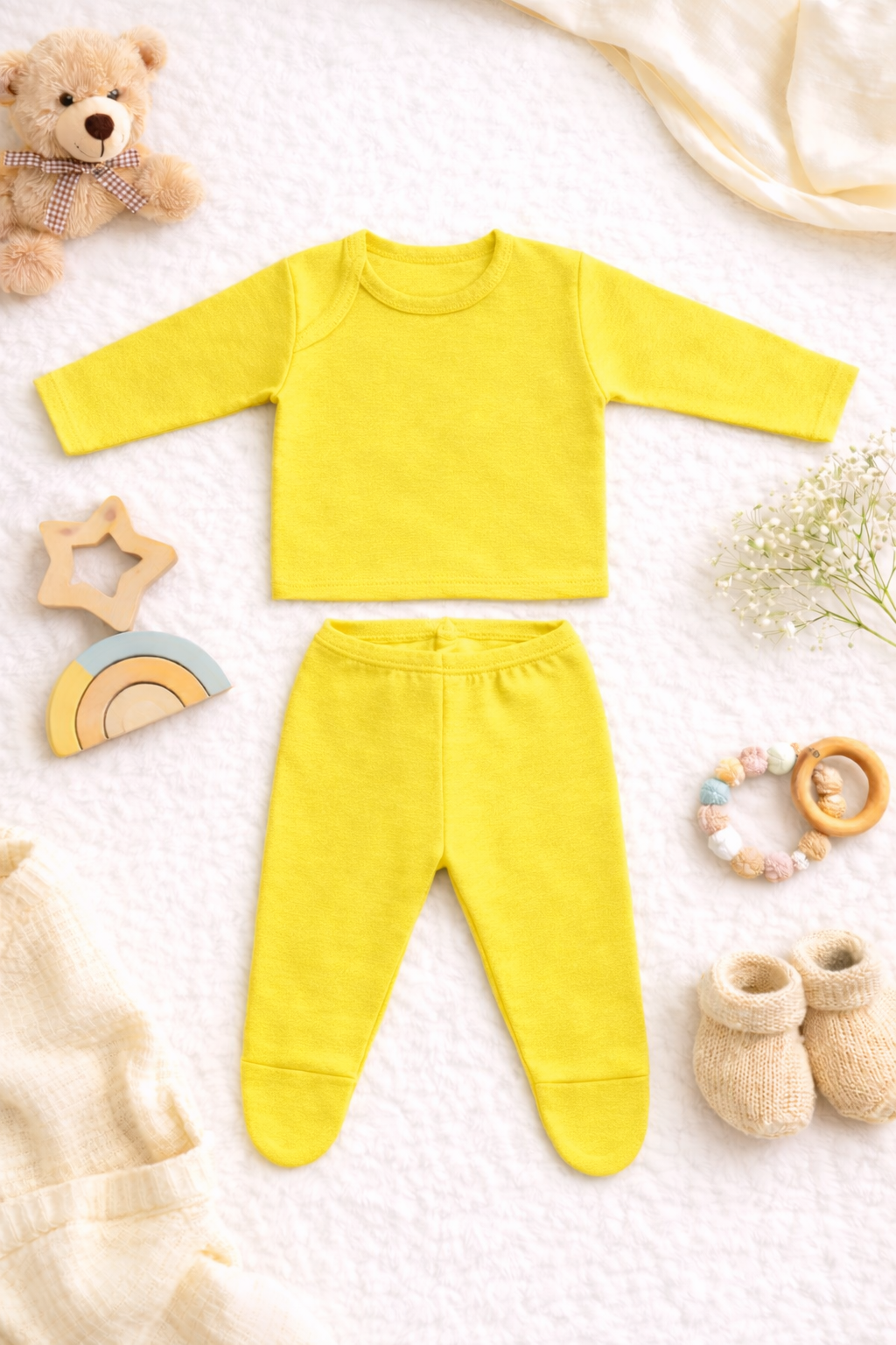 Pantys + Camisetas (Amarillo)
