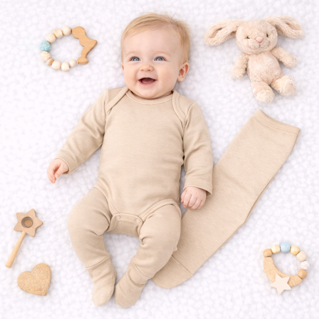 👶Conjunto Body + Panty Infantil