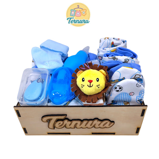 Caja de Bienvenida para Bebé 18 Artículos – Regalo Completo para Recién Nacido