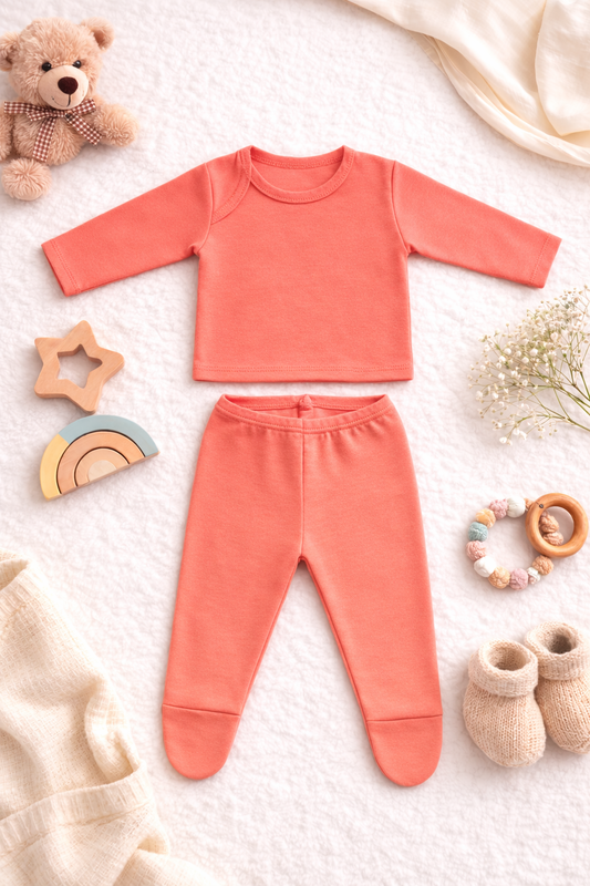 Pantys + Camisetas (Coral)