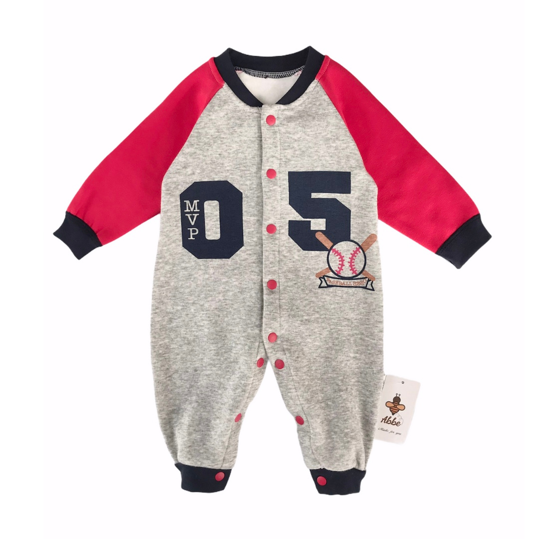 Detalle estampado MVP 05 Baseball azul marino