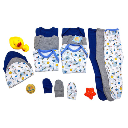 👶✨ Pack Ajuar Premium 15 Piezas para Bebé 0-3 Meses 🍼💖 – Algodón Hipoalergénico