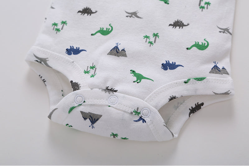 Detalle aplique estegosaurio pantalón azul marino