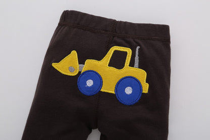 Detalle pantalón azul marino