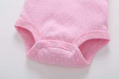 Pantalón azul marino con corazón rosa