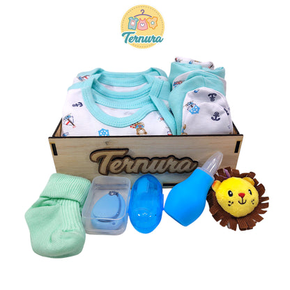 Caja de Bienvenida para Bebé 18 Artículos – Regalo Completo para Recién Nacido