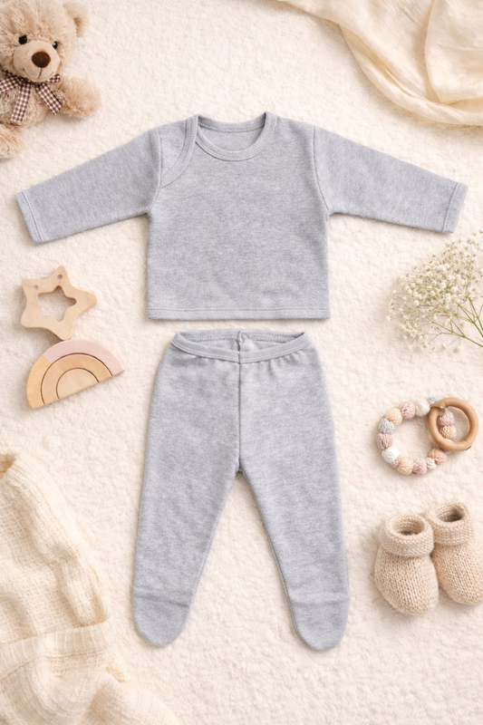 PANTYS + CAMISETA (GRIS)