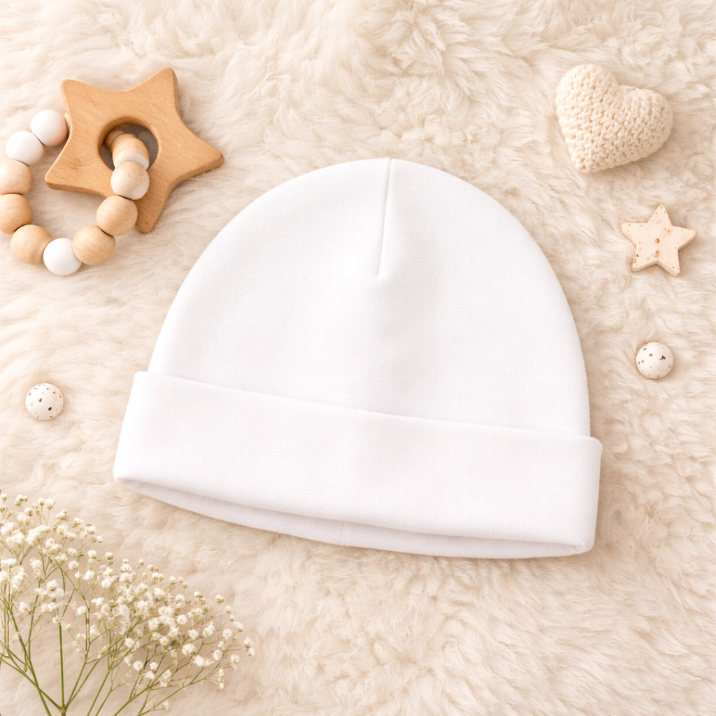 Gorro Bebé Prematuro Blanco