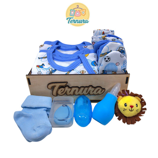 Caja de Bienvenida para Bebé 18 Artículos – Regalo Completo para Recién Nacido