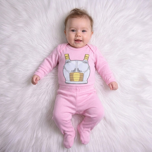 Conjunto bebé Vegeta rosa
